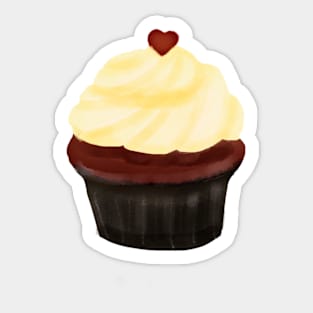 Cupcake Sticker